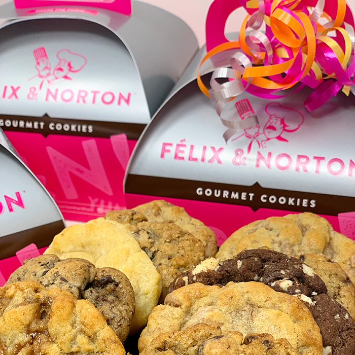 Felix & Norton Cookie Boxes