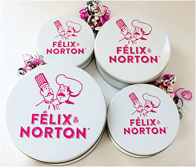Felix & Norton Signature Cookie Tins