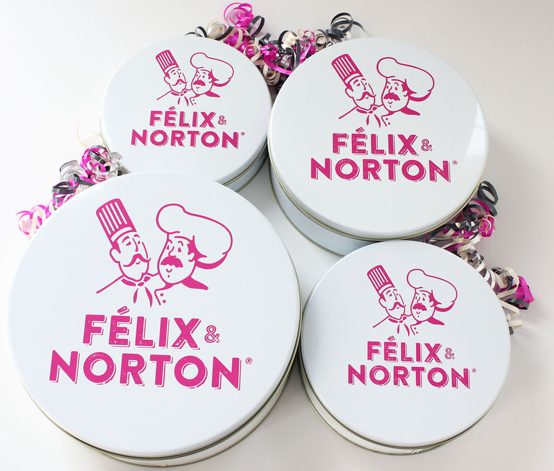 Felix & Norton Cookies - Signature White Tin