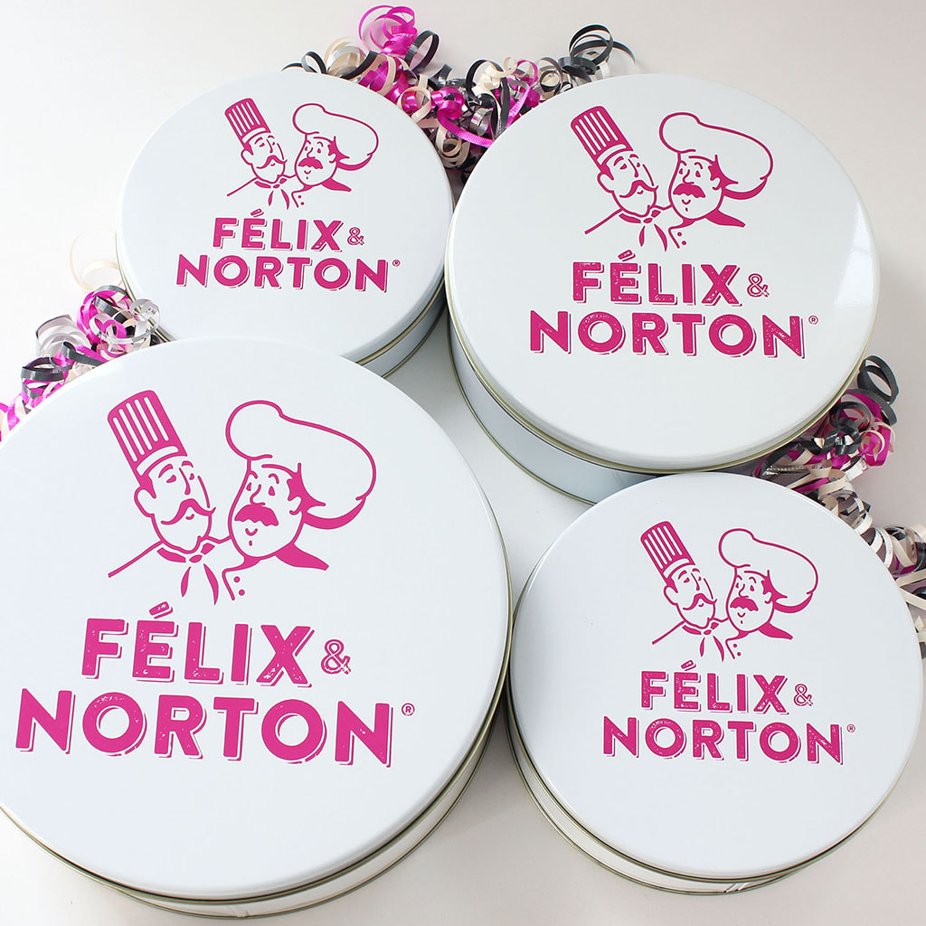 Felix & Norton Signature Tin of Cookies